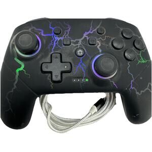 New Voyee Game Controller Nintendo Switch RGB Controller With Charger Cord {sh2}
